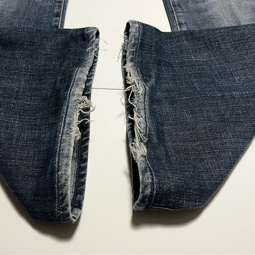 Citizens of Humanity Lily 126‎ Womens 30 Blue Denim Slim Bootcut Jean Y2K *FLAW
